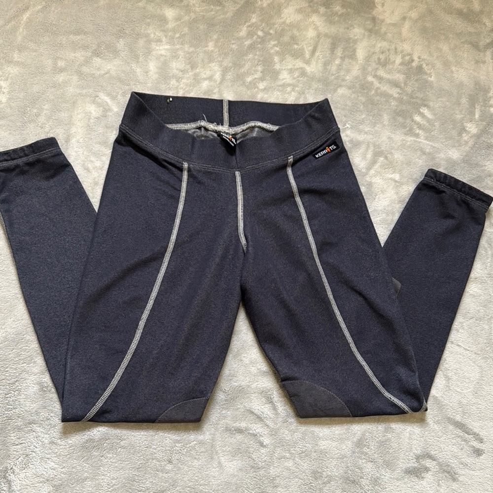 Kerrits Equestrian leggings, size medium, women's, dark denim blue